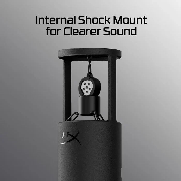 HyperX SoloCast 2 – Gaming USB Condenser Mic for PC