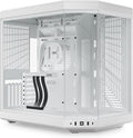 Hyte Y70 Modern Aesthetic Mid-Tower ATX Gaming Case - White - PakByte