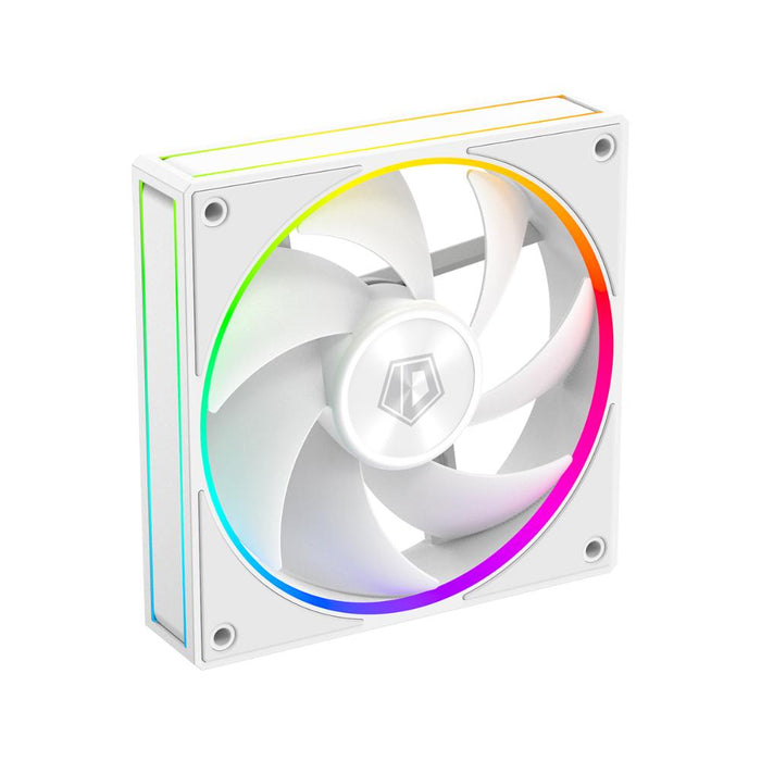 ID-COOLING AF-127-W-TRIO 120mm Case Fan ARGB CPU Air Cooler - White - PakByte Computers