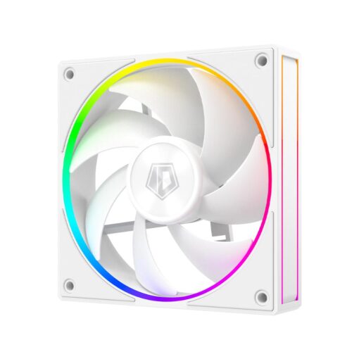 ID-COOLING AF-127-W-TRIO 120mm Case Fan ARGB CPU Air Cooler - White - PakByte Computers