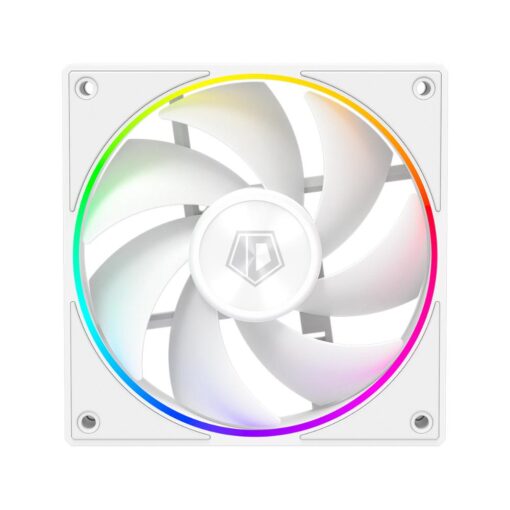 ID-COOLING AF-127-W-TRIO 120mm Case Fan ARGB CPU Air Cooler - White - PakByte Computers