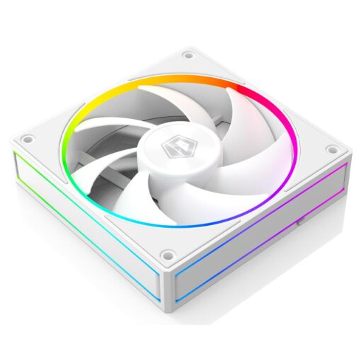 ID-COOLING AF-127-W-TRIO 120mm Case Fan ARGB CPU Air Cooler - White - PakByte Computers