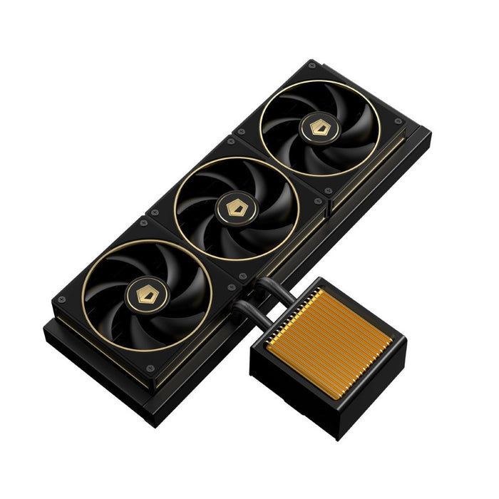 ID-COOLING DX360 GDL 360mm AIO Liquid CPU Cooler - Black/Gold - PakByte Computers
