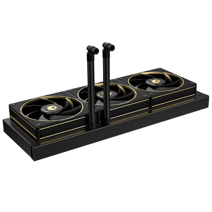 ID-COOLING DX360 GDL 360mm AIO Liquid CPU Cooler - Black/Gold - PakByte Computers