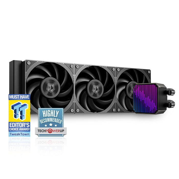 ID-COOLING DX360 MAX ARGB AIO Liquid CPU Cooler - Black - PakByte Computers