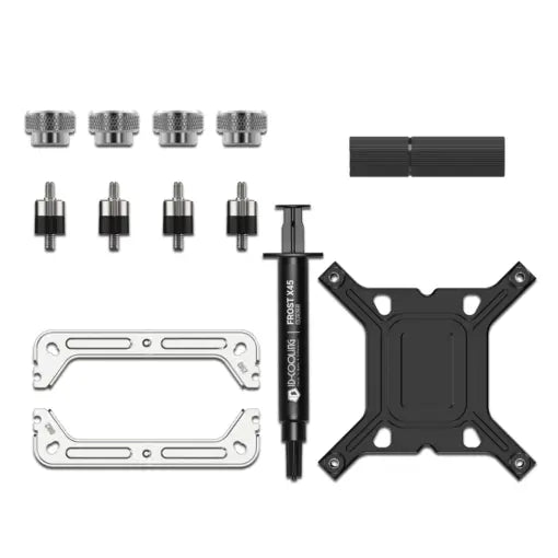 ID-COOLING FX360 LCD ARGB 360mm AIO Liquid CPU Cooler - White - PakByte Computers