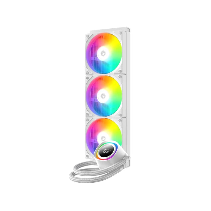 ID-COOLING FX360 TD ARGB 360mm AIO Liquid CPU Cooler - White - PakByte Computers