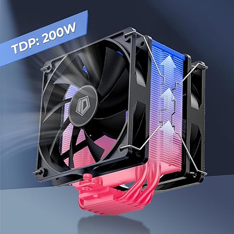 ID-COOLING SE-214-XT PLUS, 4 Heat Pipes, Single Tower CPU Cooler - PakByte Computers