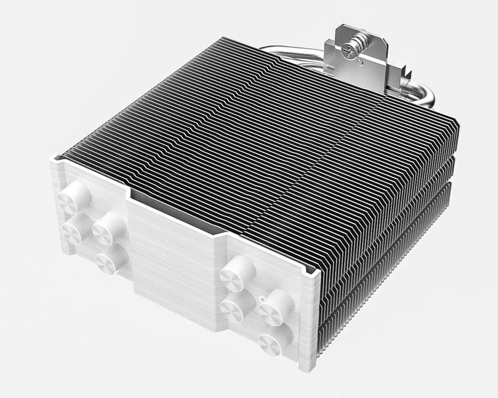 ID-Cooling SE-214-XT ZF White ARGB CPU Air Cooler - PakByte Computers