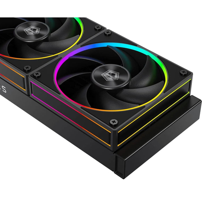 ID-COOLING SL360 CPU Liquid Cooler with LCD Display - Black - PakByte Computers