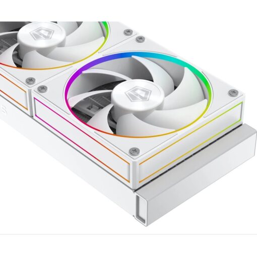 ID-COOLING SL360 CPU Liquid Cooler with LCD Display - White - PakByte Computers