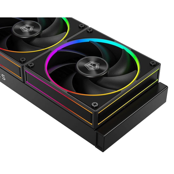 ID-Cooling SL360 V2 LCD ARGB AIO 360mm Liquid CPU Cooler - Black