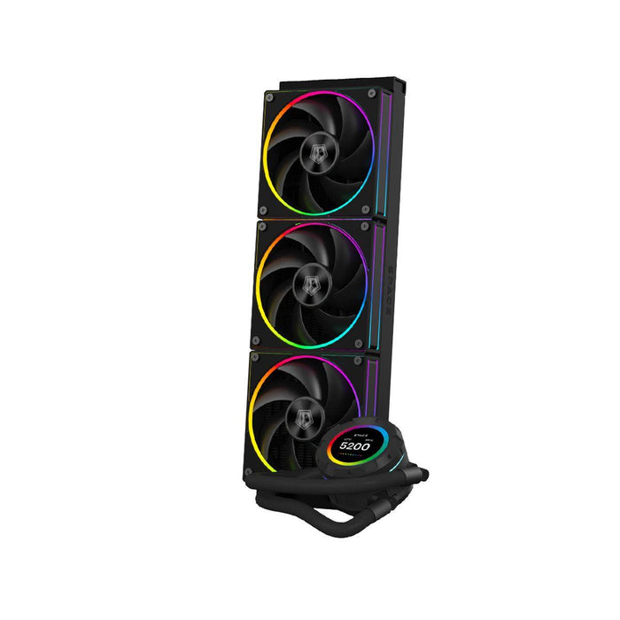 ID-Cooling SL360 V2 LCD ARGB AIO 360mm Liquid CPU Cooler - Black