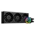 ID-Cooling SL360 V2 Plus 360mm AIO Liquid CPU Cooler, 2.1" Display - Black