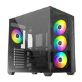 ID-Cooling View 510 ARGB Panoramic ATX PC Case - Black