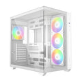 ID-Cooling View 510 ARGB Panoramic ATX PC Case - White