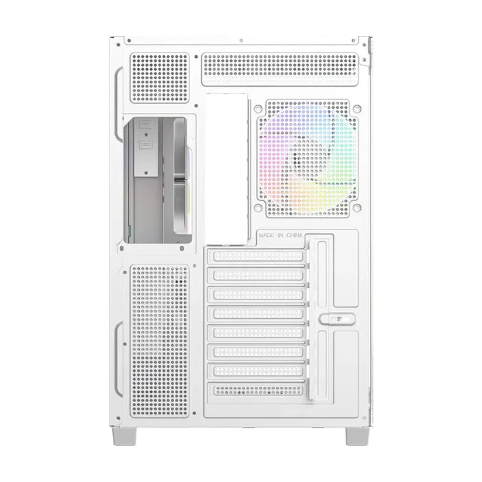ID-Cooling View 510 ARGB Panoramic ATX PC Case - White