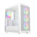 ID-Cooling Ware 510 ARGB ATX PC Case - White