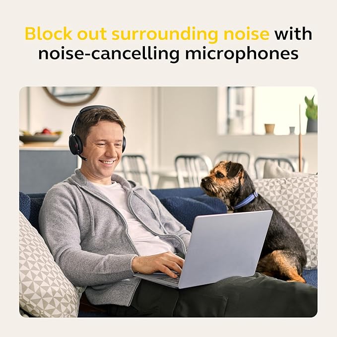Jabra Evolve2 65 Flex Wireless Stereo Headset - Black