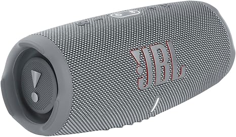 JBL CHARGE 5 - Portable Waterproof Bluetooth Speaker - Grey - PakByte Computers