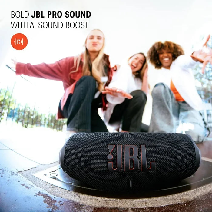 JBL Charge 6 - Portable Waterproof & Drop-Proof Bluetooth Speaker - Red
