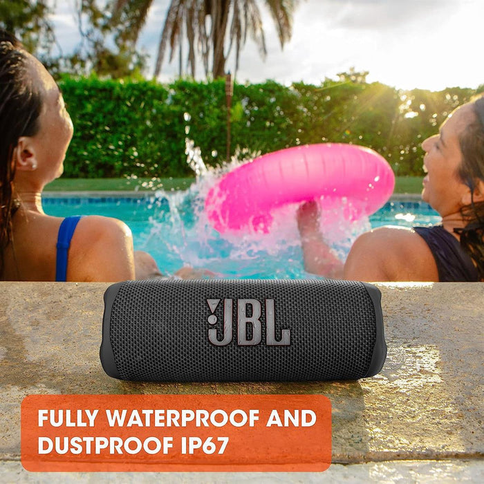 JBL Flip 6 Portable Waterproof Speaker - Red - PakByte Computers