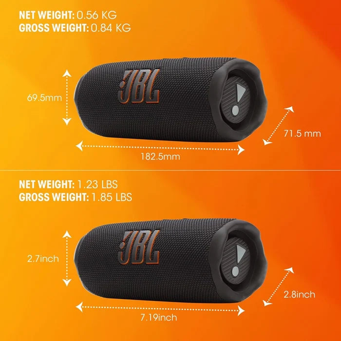 JBL FLIP 7 Portable Waterproof Speaker – Squad