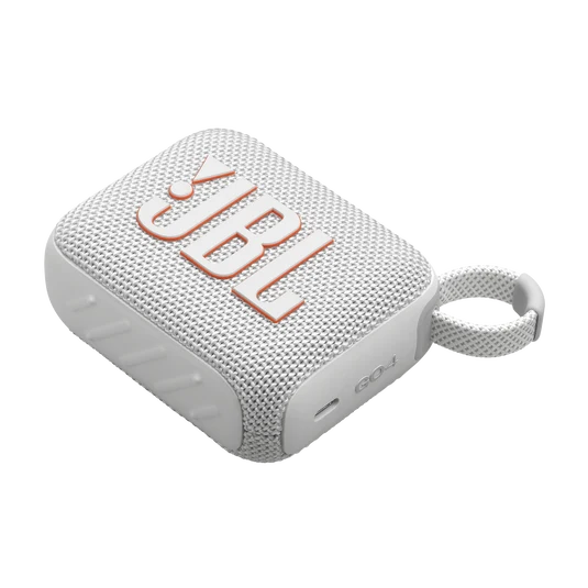 JBL Go 4 Portable Waterproof Speaker - White - PakByte Computers