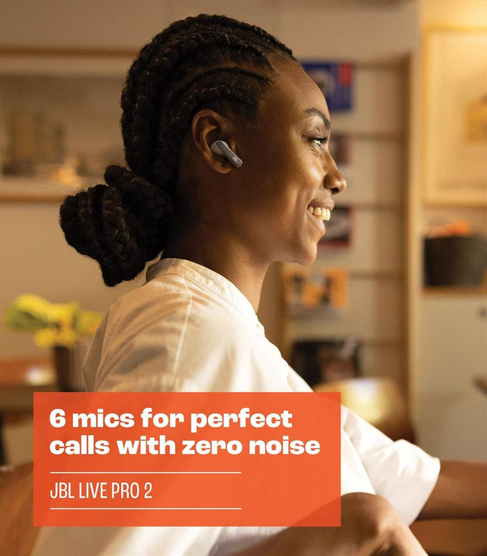 JBL Live Pro 2 TWS Noise Cancelling Earbuds - Black - PakByte
