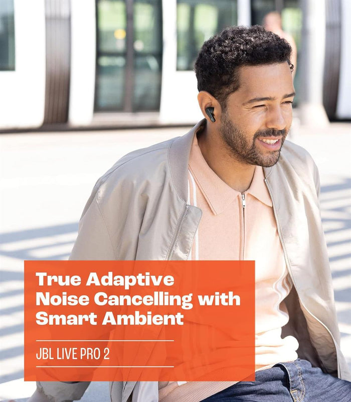 JBL Live Pro 2 TWS Noise Cancelling Earbuds - Black - PakByte