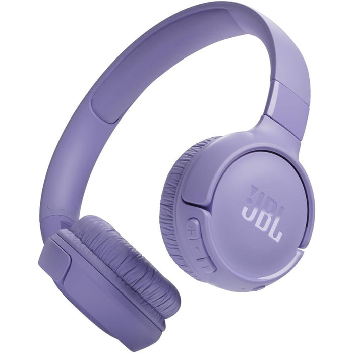 JBL Tune 520BT - Wireless On-Ear Headphones - Purple