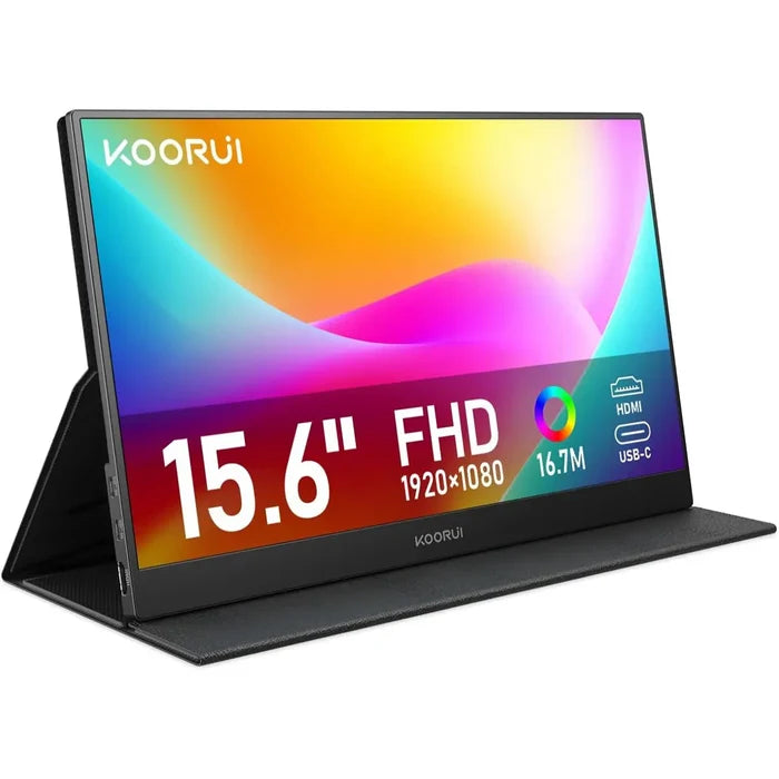 Koorui E1511A 60Hz 15.6 Inch Portable Laptop Monitor - PakByte Computers