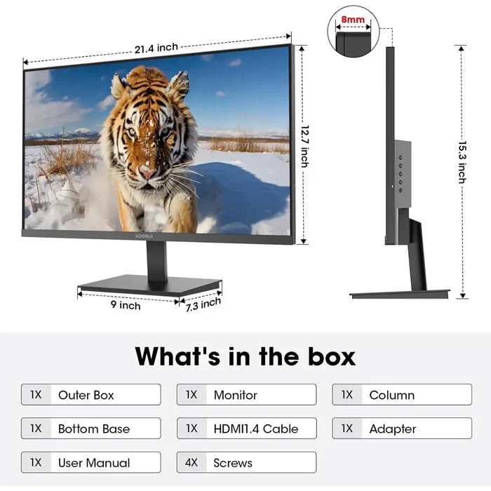 Koorui E2411H 24-inch IPS FHD 120Hz Gaming Monitor - PakByte Computers