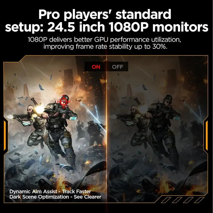 Koorui G2511P 24.5 Inch 200hz, 1ms, FHD, IPS, HDR400 Gaming Monitor - PakByte Computers