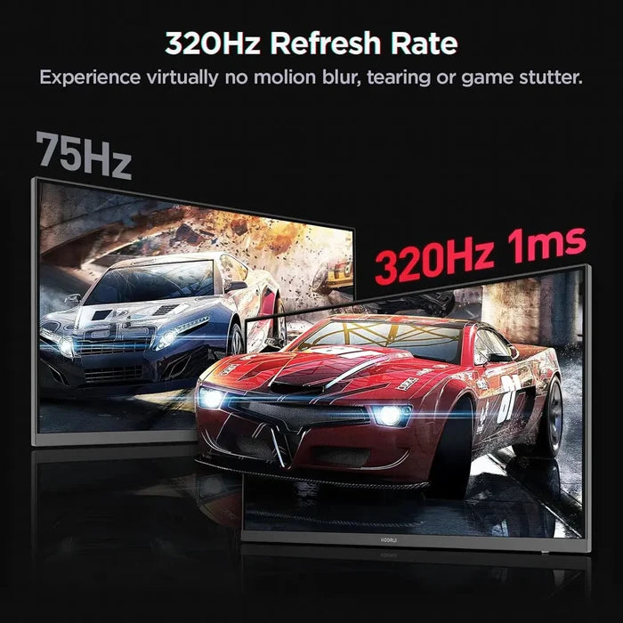 Koorui G2721E 27 Inch, 320hz, 1ms, Fast IPS, QHD 1440P Gaming Monitor - PakByte Computers