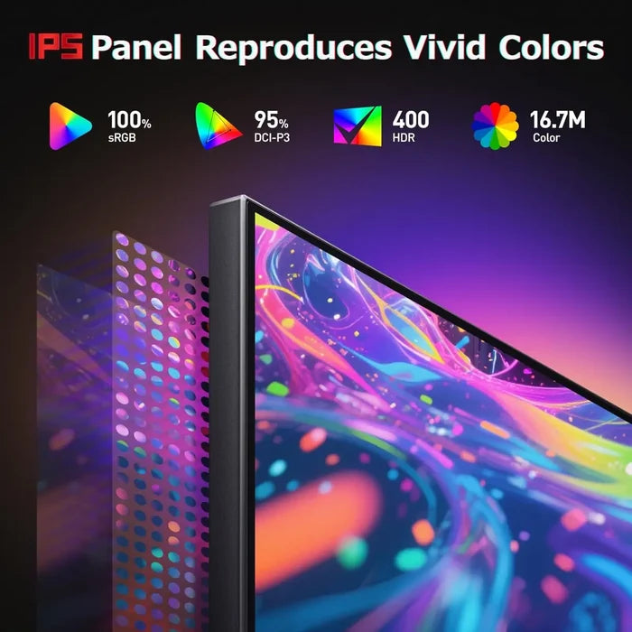 Koorui G2721P 27", 280hz, 1ms, Fast IPS, WQHD, HDR400 Gaming Monitor - PakByte Computers
