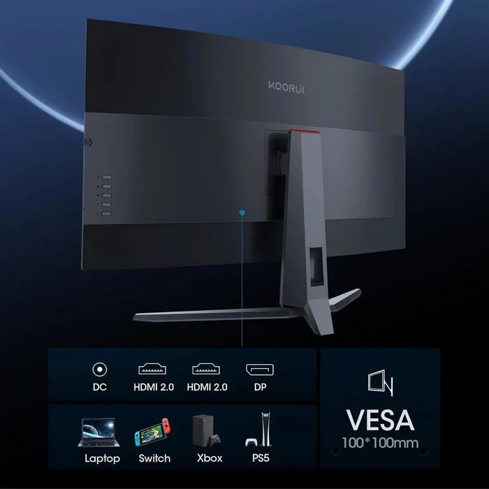Koorui G3221SC 32 inch, 2k, 170hz, QHD, Curved Gaming Monitor - PakByte Computers