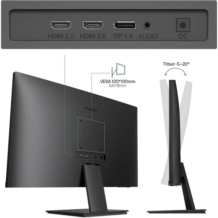 Koorui N07 27 Inch 4K IPS UHD (3840x2160) Monitor - PakByte Computers