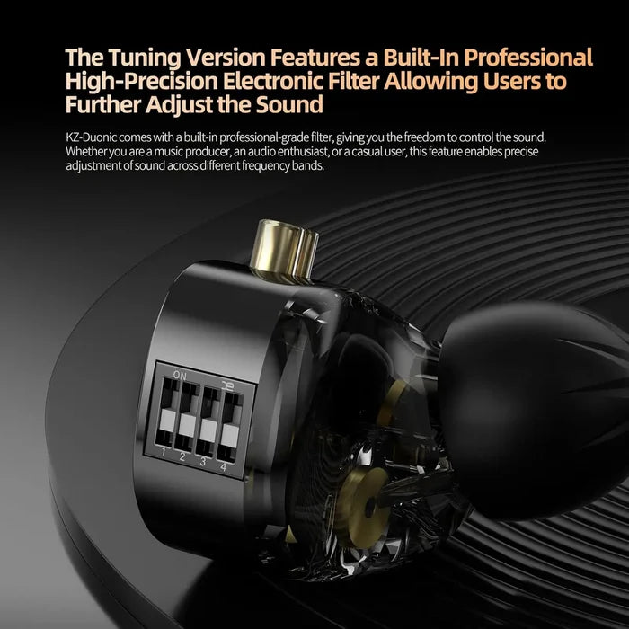 KZ Duonic USB-C Headphones with Microphone
