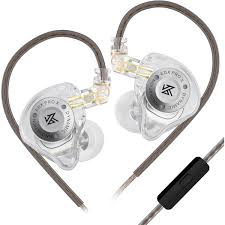 KZ EDX Pro X in Ear Earphone IEMs Single Dynamic Driver Wired Gaming Earbud - White