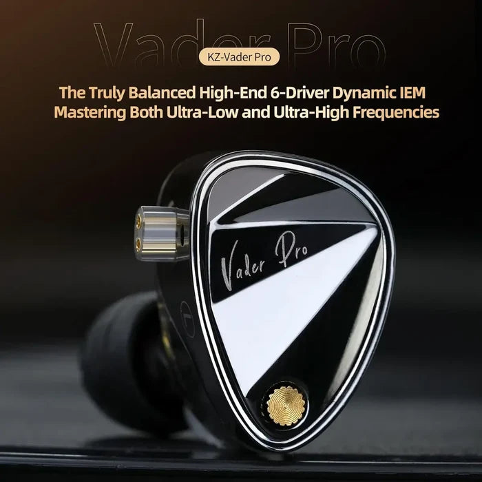 KZ Vader Pro in-Ear Monitors Gaming Earbuds IEM with 4 Tuning Switches