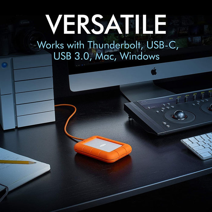 LaCie Rugged Mini 2TB Portable Hard Drive - PakByte Computers