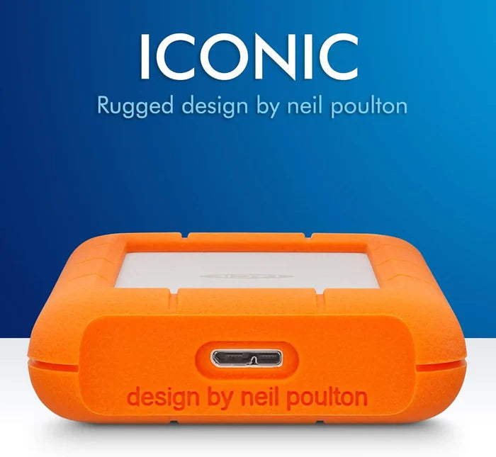 LaCie Rugged USB-C 2TB External Hard Drive - PakByte Computers