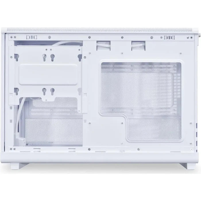 Lian Li A3 Wood Front & Side Tempered Glass Panel Casing - White