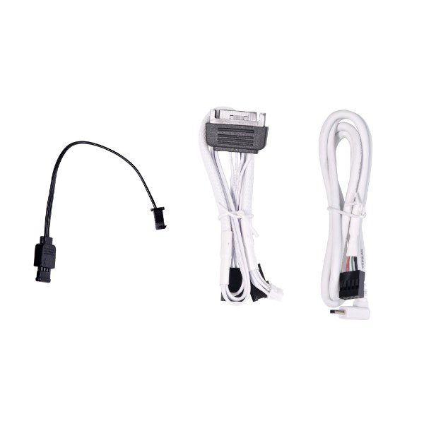 Lian Li Galahad II LCD SL-INF 360 ARGB AIO 360mm Liquid CPU Cooler - White - PakByte Computers