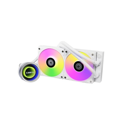 Lian Li Galahad II Trinity 240 AIO CPU Liquid Cooler 240mm – White - PakByte Computers