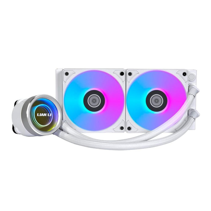 Lian Li Galahad II Trinity 240 AIO CPU Liquid Cooler 240mm – White - PakByte Computers