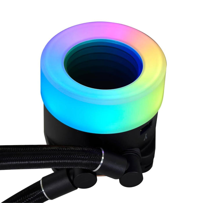 Lian Li Galahad II Trinity 240 ARGB AIO 240mm Liquid CPU Cooler - Black - PakByte Computers
