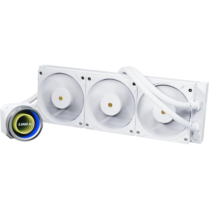 Lian Li Galahad II Trinity Performance 360 AIO 360mm CPU Liquid Cooler - White - PakByte Computers