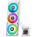 Lian Li Hydroshift LCD 360R AIO ARGB 360mm Liquid CPU Cooler - White - PakByte Computers
